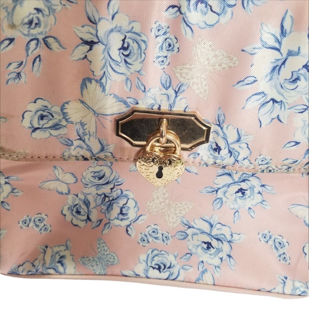 Disney Pink Floral Through the Looking Glass Collection Purse Handbag - Picture 4 of 6